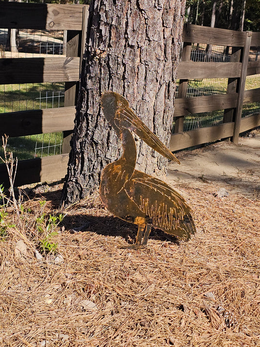 Pelican Yard Stake